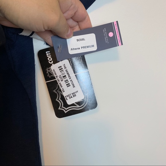 Buffalo Sabres V-Neck Short Sleeve Tee - Picture 4 of 4